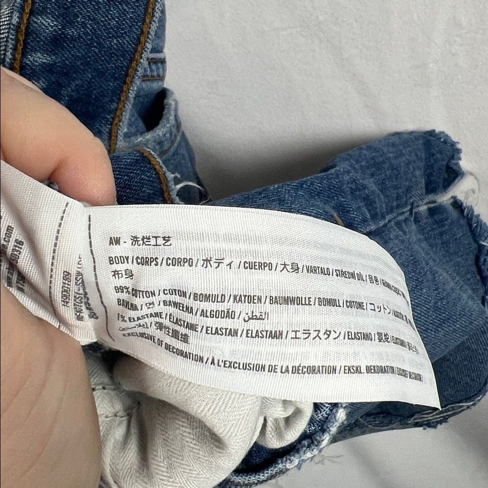 Abercrombie & Fitch The 4” Mom Short High Rise 33 / 16 - Picture 4 of 4